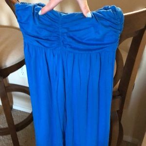 Cute strapless maxi dress